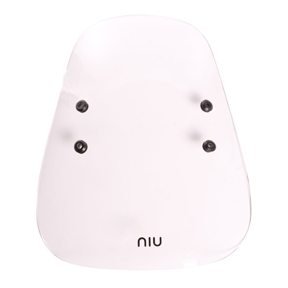 NIU NQi OEM Mid Clear Windscreen with Mounting Hardware