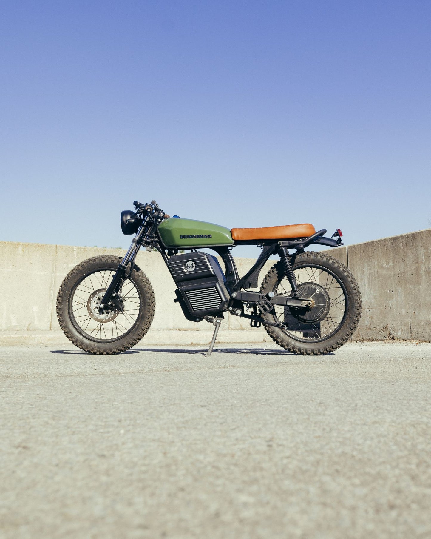 Beachman '64 – Electric Moped Cafe Racer
