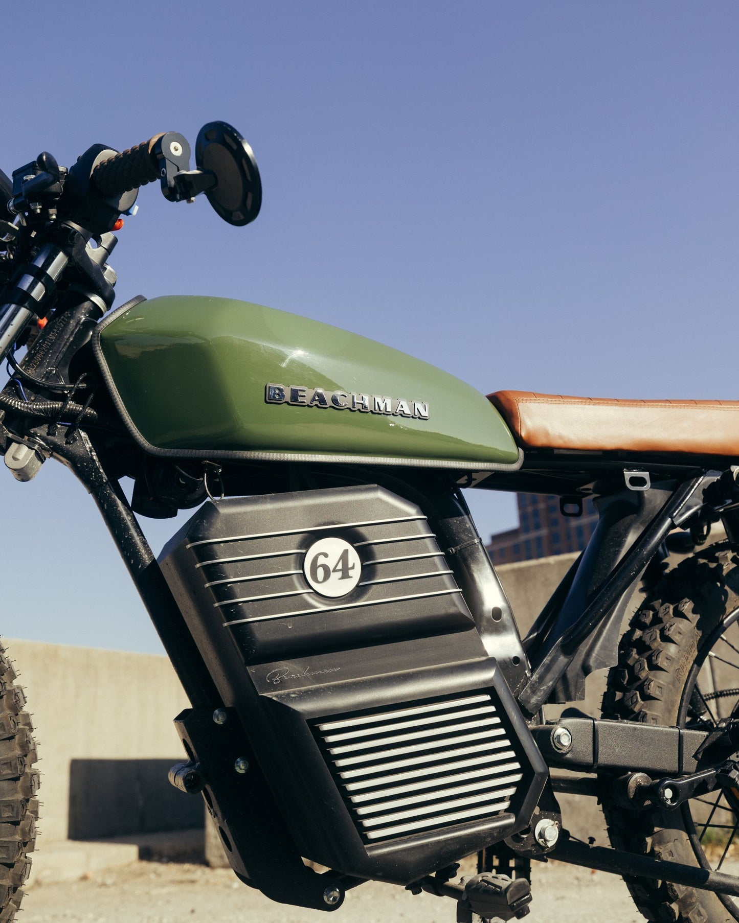 Beachman '64 – Electric Moped Cafe Racer
