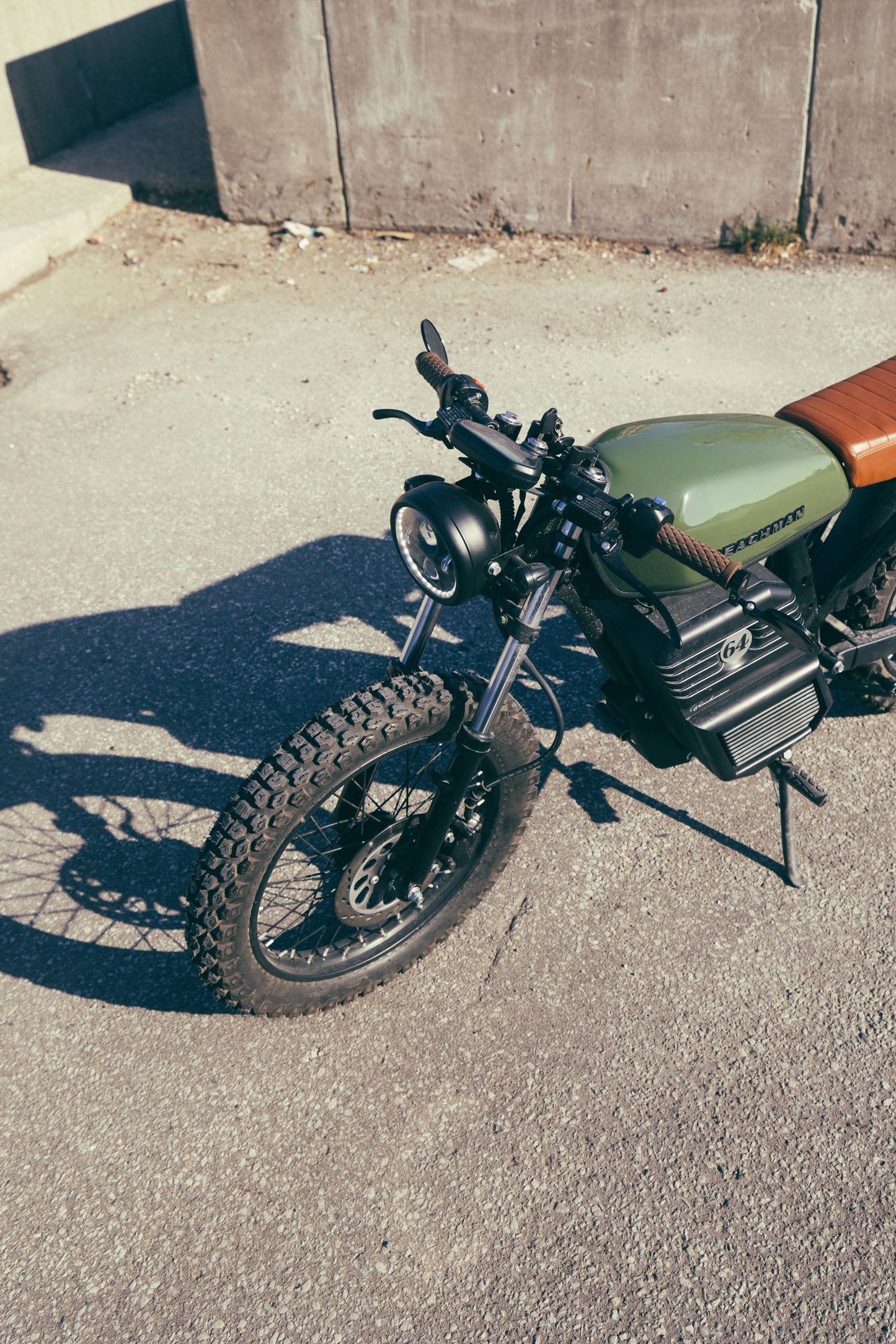 Beachman '64 – Electric Moped Cafe Racer