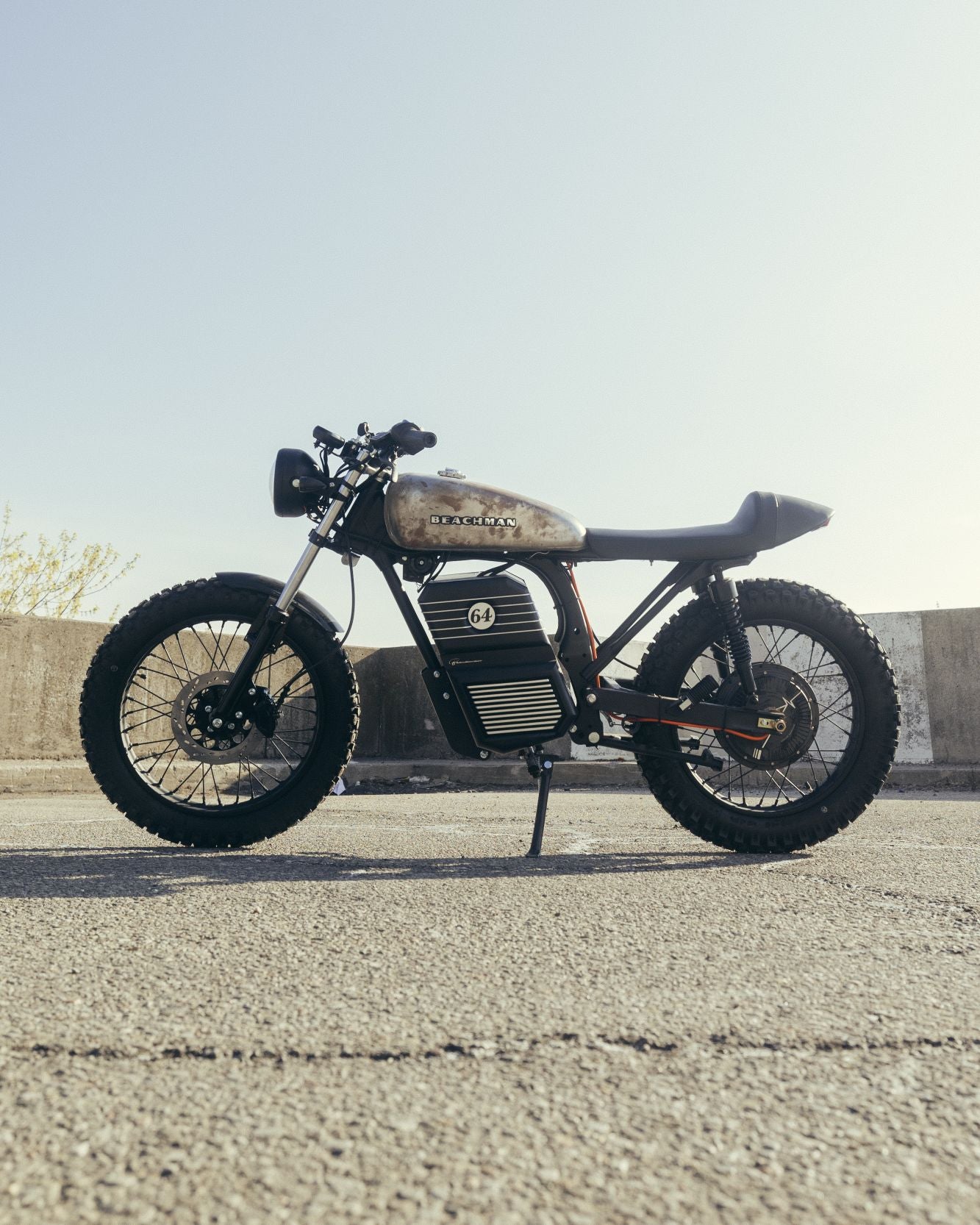 Beachman '64 – Electric Moped Cafe Racer