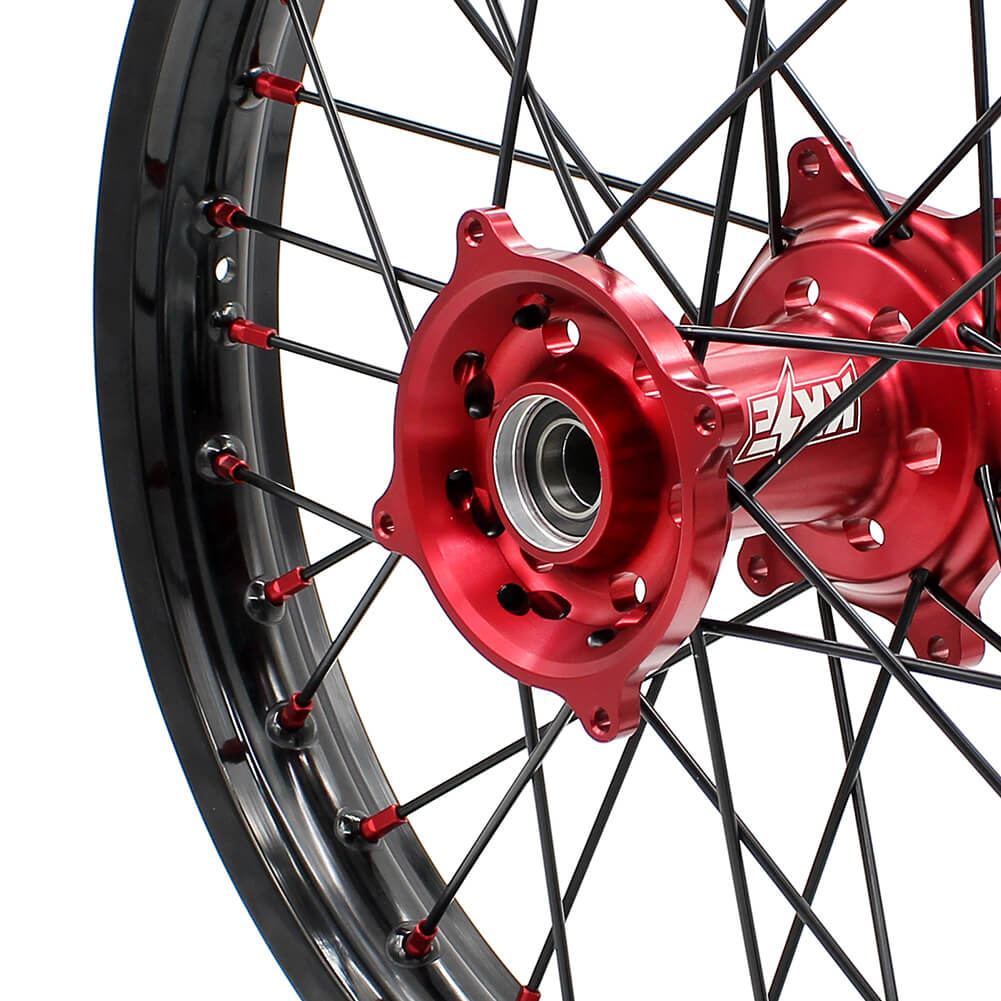 KKE 21in. 19in. or 21in. 18in. Motorcycle Spoked Wheels Rims For HONDA CRF250R 2004-2013 CRF450R 2002-2012