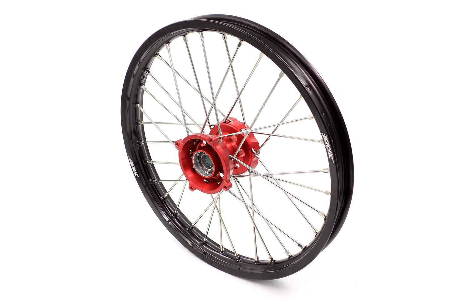 KKE 17"*1.4/14"*1.6 Spoked Small Kid's Wheels Set For KTM SX 85 2003-2020 Red Hub