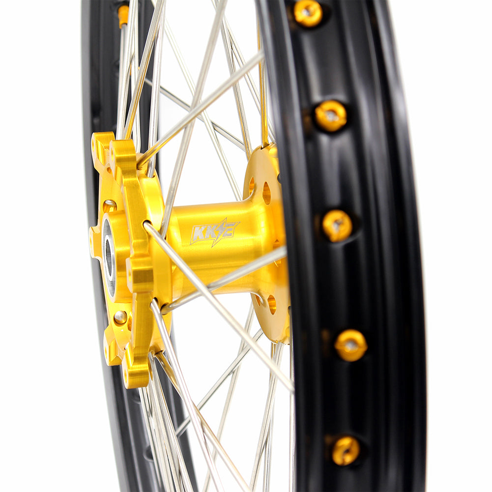 KKE 21/18 Enduro Dirt Wheels Rim For SUZUKI DRZ400SM 2005-2024
