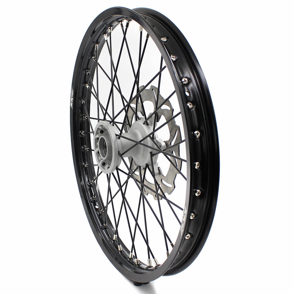 KKE 21 & 19 Casting MX Wheels for YAMAHA YZ250F 2001-2021 YZ450F 2003 Silver