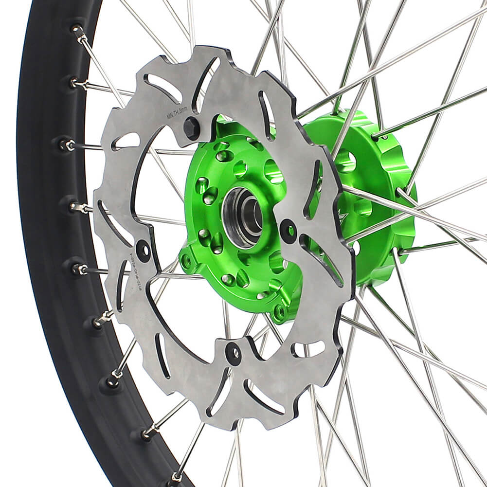 KKE 21/18 Enduro or 21/19 MX Wheels for Kawasaki KX125 KX250 2003-2005 Disc