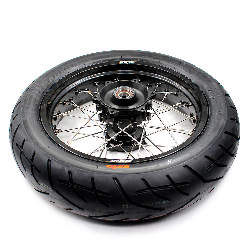 KKE 3.5/4.25*17" Cush Drive Wheels For SUZUKI DR650SE 1996-2026 CST Tires