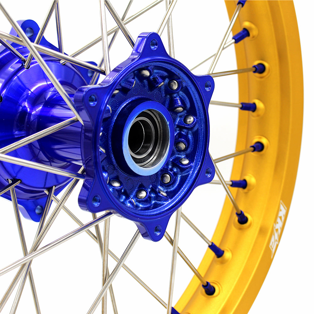 KKE 21"&18" Enduro Dirtbike Casting Wheels For YAMAHA YZ125 YZ250 YZ250F YZ450F
