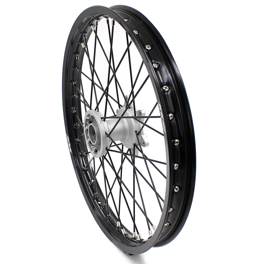 KKE 21 & 19 Casting MX Wheels for YAMAHA YZ250F 2001-2021 YZ450F 2003 Silver
