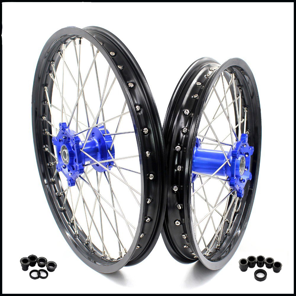 KKE 21"/18" Enduro Off-Road Wheels For YAMAHA YZ125 YZ250 YZ250F YZ450F WR450F