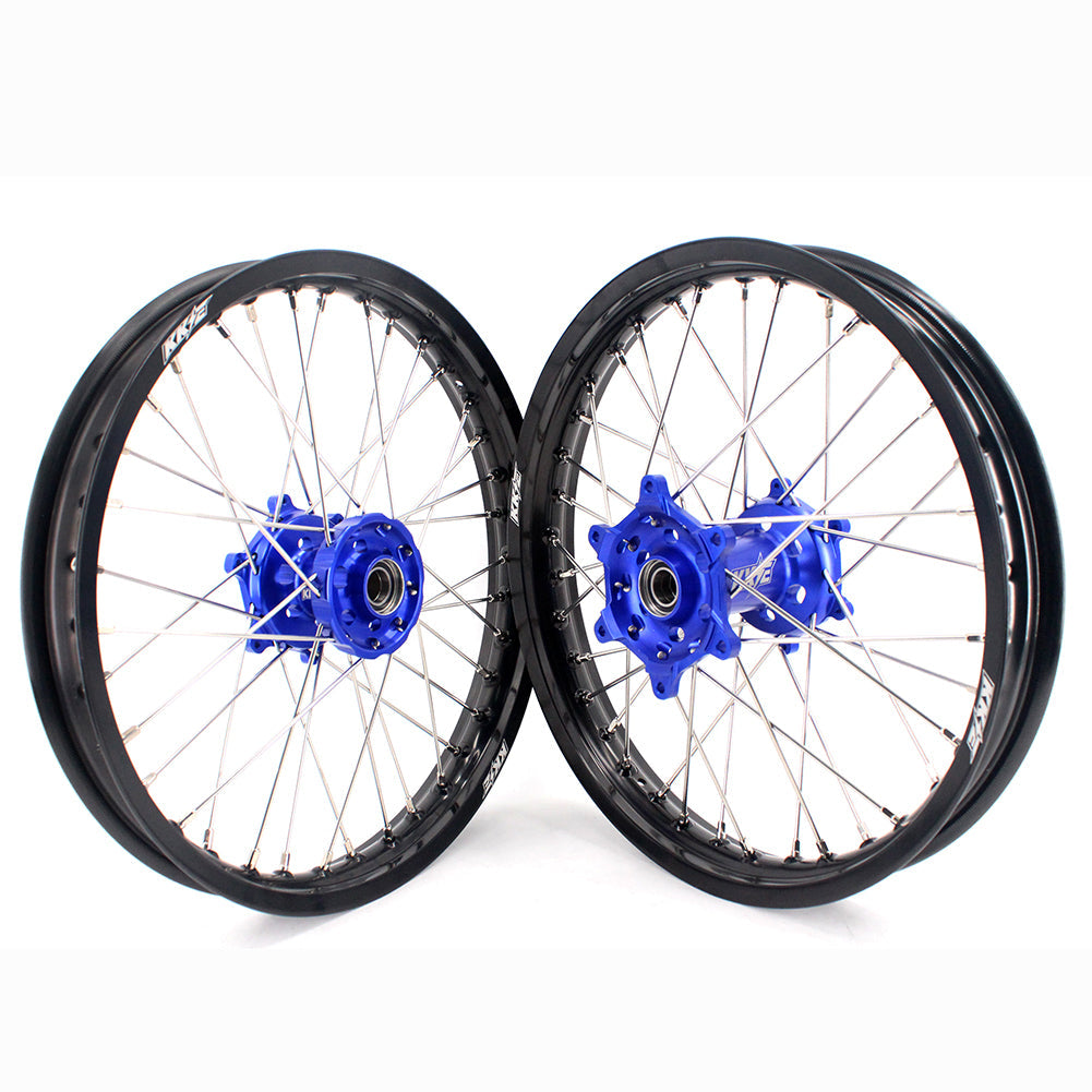 KKE 1.85*19 & 2.15*19 Flat Track Wheels Rim For Yamaha WR250F 2001-2016 WR450F 2003-2015
