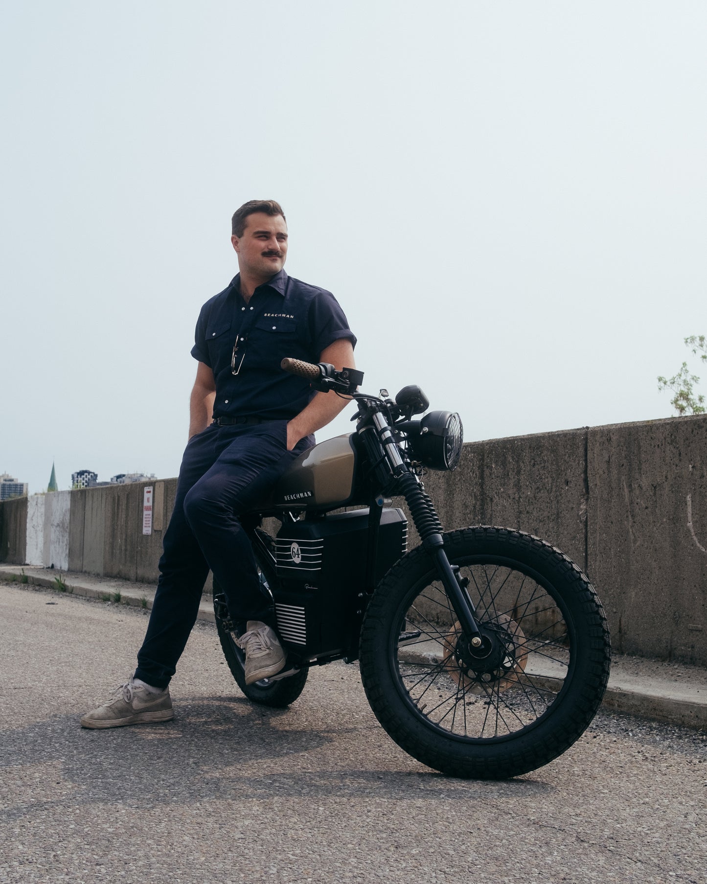 Beachman '64 – Electric Moped Cafe Racer
