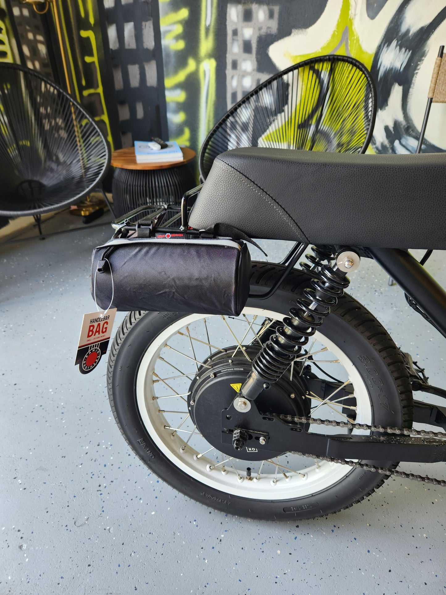 Banjo Brothers Handlebar Bag: SM, Black