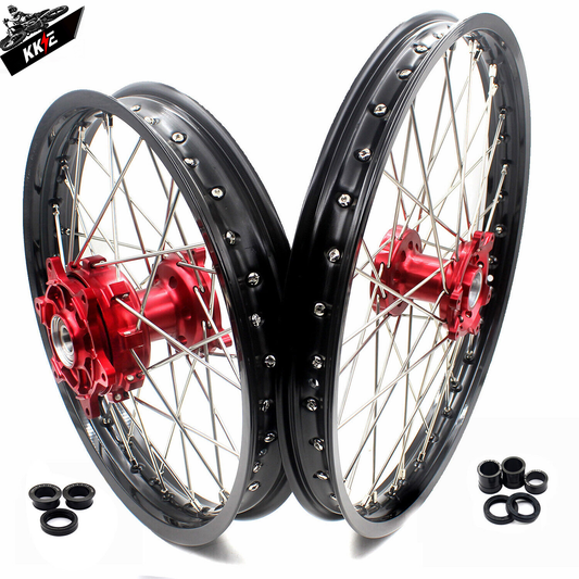 KKE 21" 18" Enduro CUSH Drive Wheels Rims Fit HONDA CRF250R/450R CR125R/250R