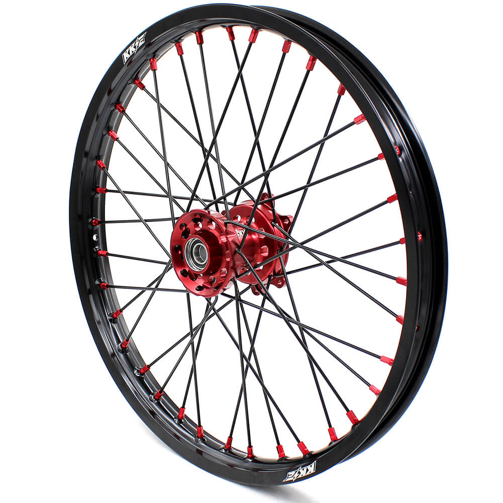 KKE 21in. 19in. or 21in. 18in. Motorcycle Spoked Wheels Rims For HONDA CRF250R 2004-2013 CRF450R 2002-2012