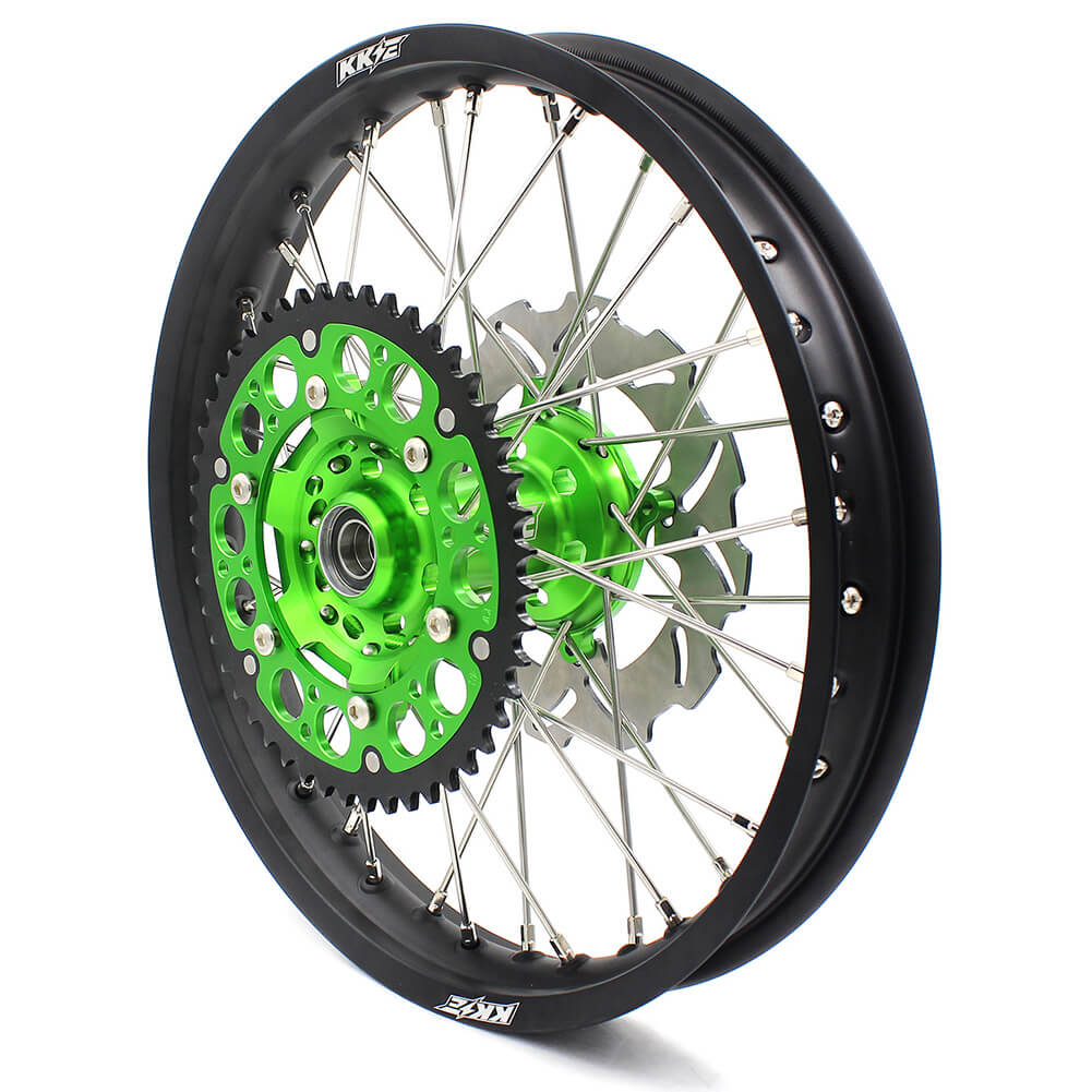 KKE 21/18 Enduro or 21/19 MX Wheels for Kawasaki KX125 KX250 2003-2005 Disc
