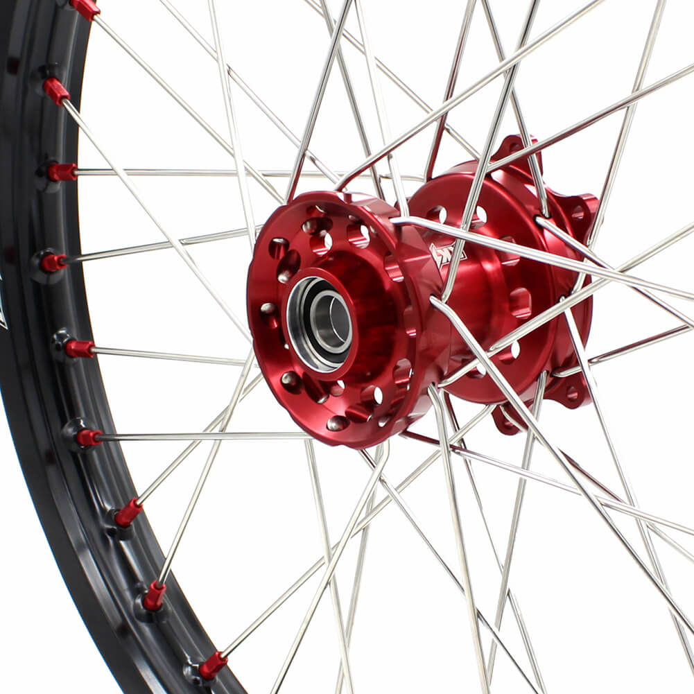 KKE 21" 19" or 21" 18" Spoke Wheels Rims For HONDA CRF250R 2004-2013 CRF450R 2002-2012