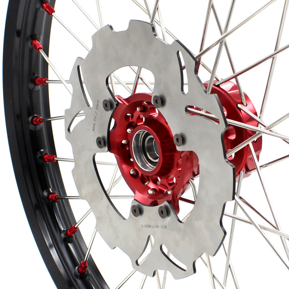 KKE 21" 19" or 21" 18" Spoke Wheels Rims For HONDA CRF250R 2004-2013 CRF450R 2002-2012