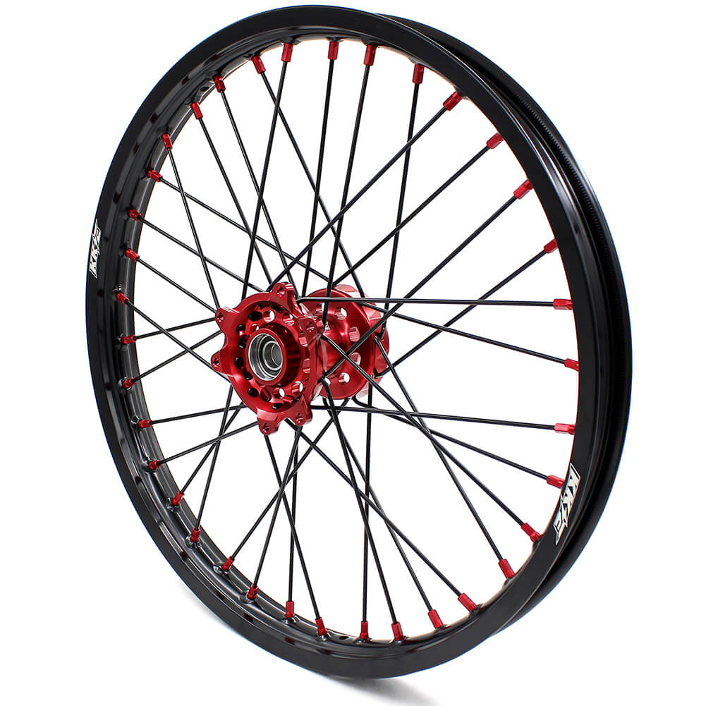 KKE 21in. 19in. or 21in. 18in. Motorcycle Spoked Wheels Rims For HONDA CRF250R 2004-2013 CRF450R 2002-2012