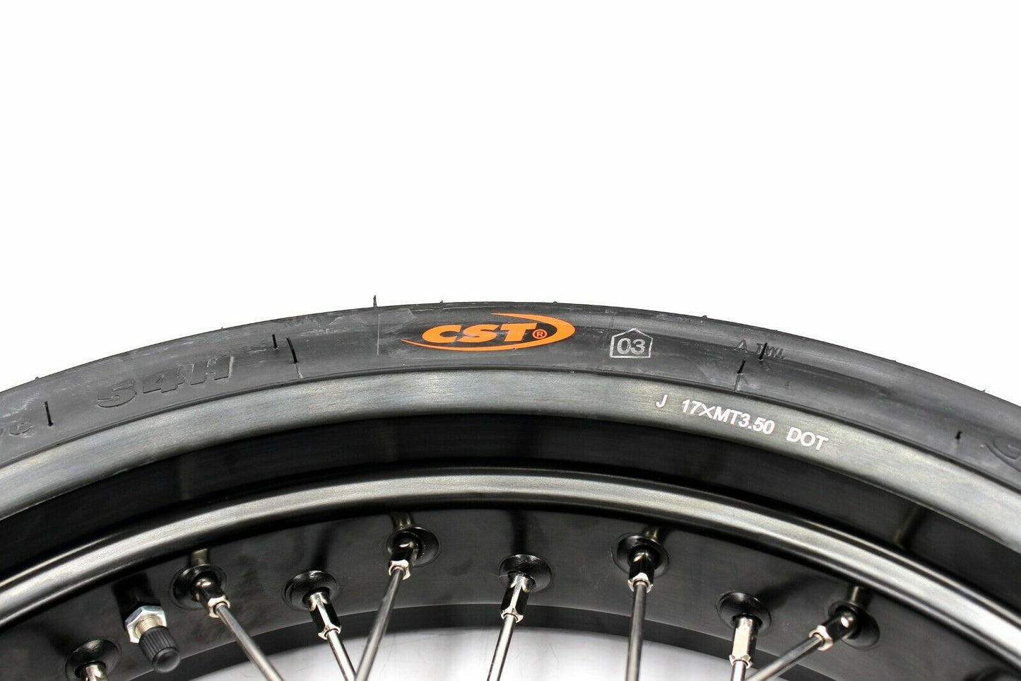 KKE 17inch KX450 KX250F 2020 KX450F 2019-2021 KX450 2019-2023 For KAWASAKI Supermoto Rims CST Tires Blue