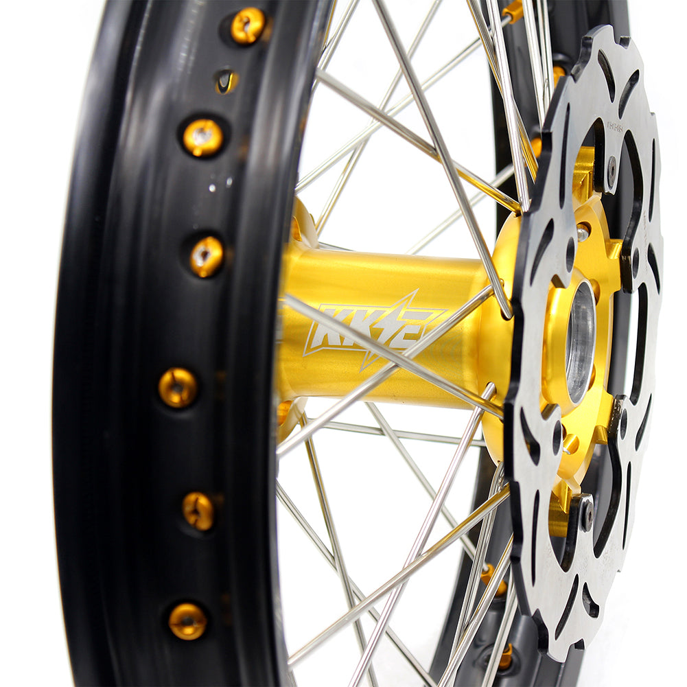 KKE 21/18 Enduro Dirt Wheels Rim For SUZUKI DRZ400SM 2005-2024