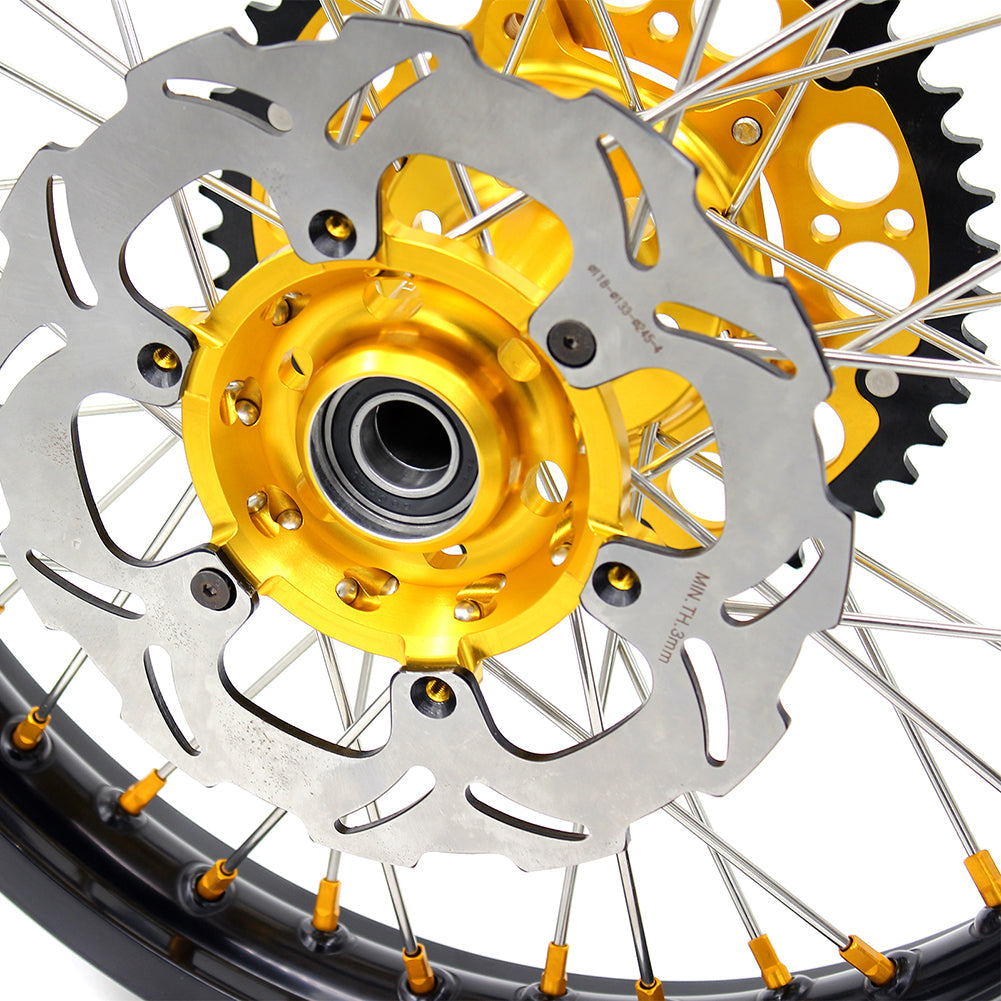 KKE 21/18 Enduro Dirt Wheels Rim For SUZUKI DRZ400SM 2005-2024