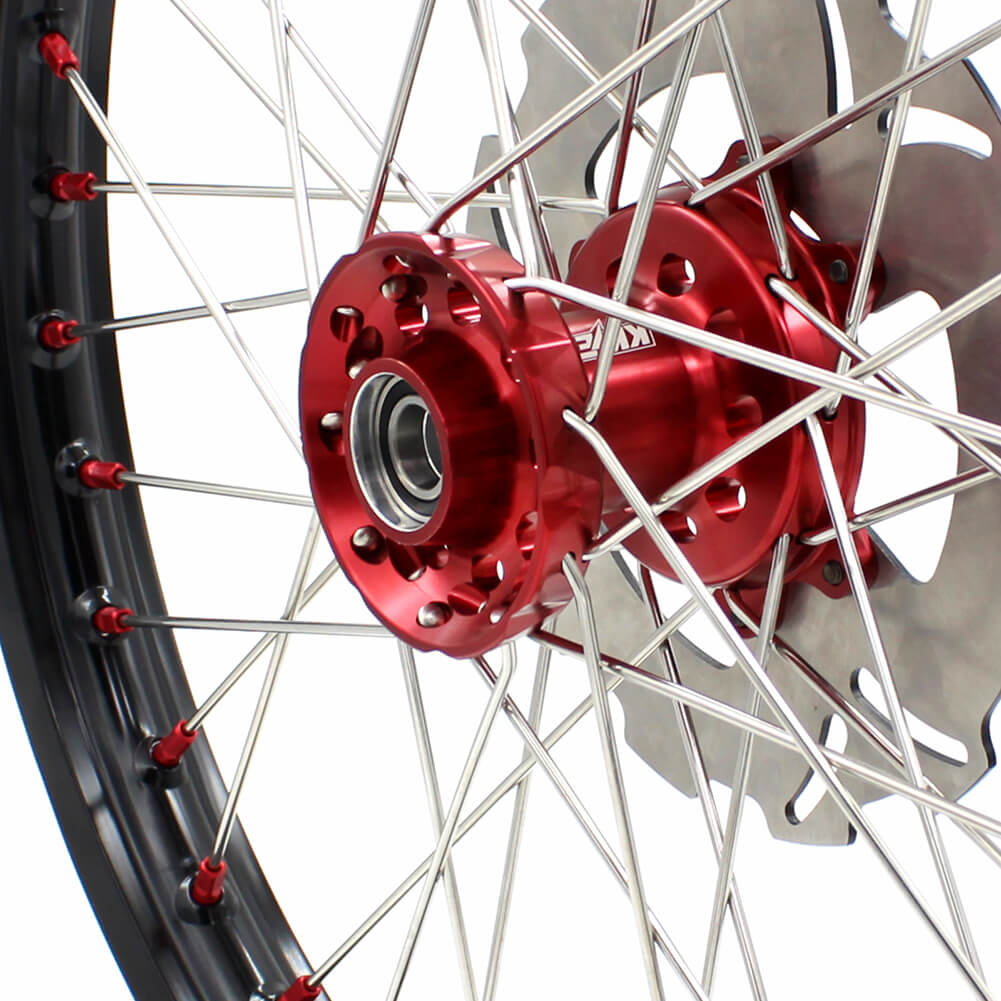 KKE 21" 19" or 21" 18" Spoke Wheels Rims For HONDA CRF250R 2004-2013 CRF450R 2002-2012