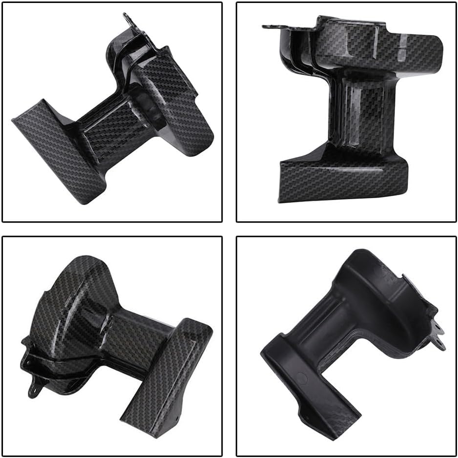 Water Transfer Carbon Fiber Bottom Guard Cover for Surron for Light Bee Electric Bike X160 X260 Center Shaft Sleeve Mud for SPLASH Guard ABS Plastic