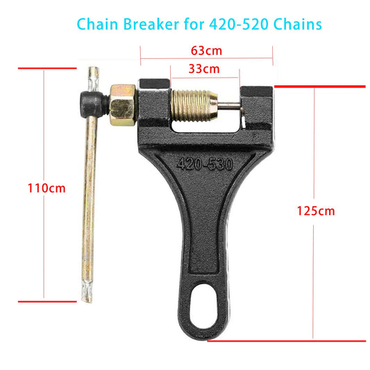 Chain Breaker Tool for 420-530 Roller Chain