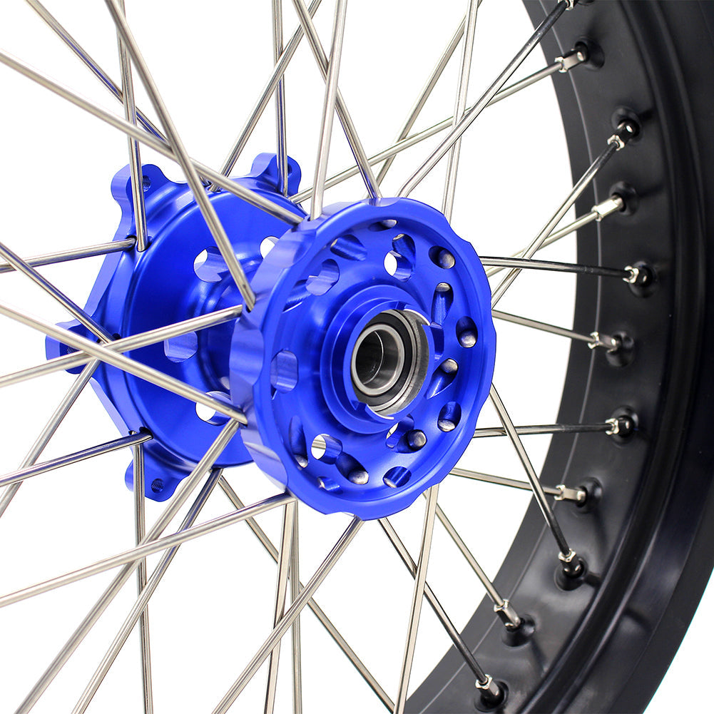 KKE 17 Inch CUSH Drive on Road Supermoto Wheels Rims For SUZUKI DRZ400SM 2005-2024