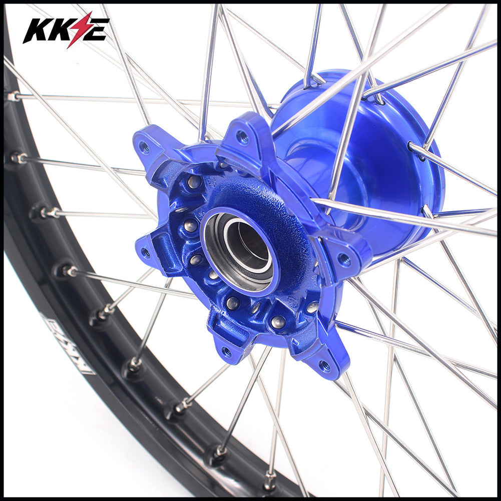KKE 21 & 18 Cast Enduro Rims for Yamaha YZ250F YZ450F 2016-2021 Rotors