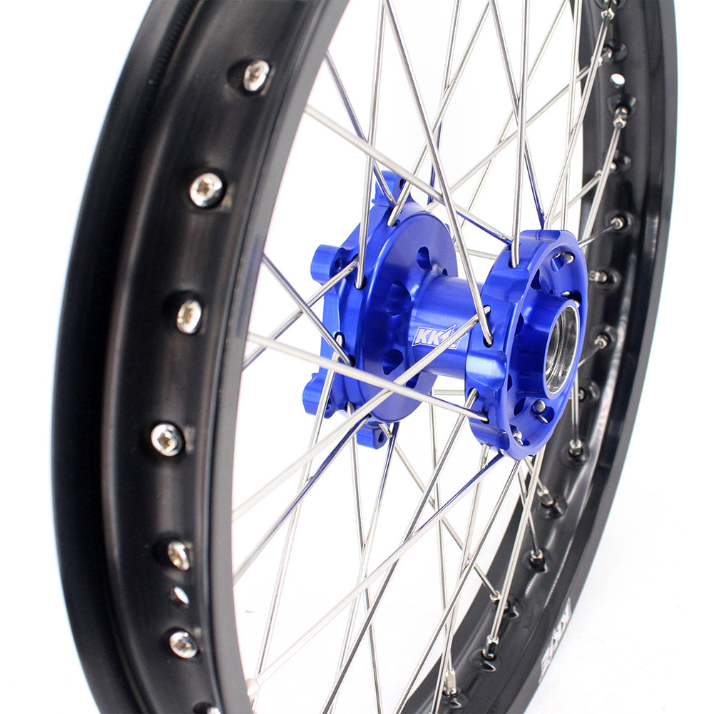 KKE 1.85*19 & 2.15*19 Flat Track Wheels Rim For Yamaha WR250F 2001-2016 WR450F 2003-2015