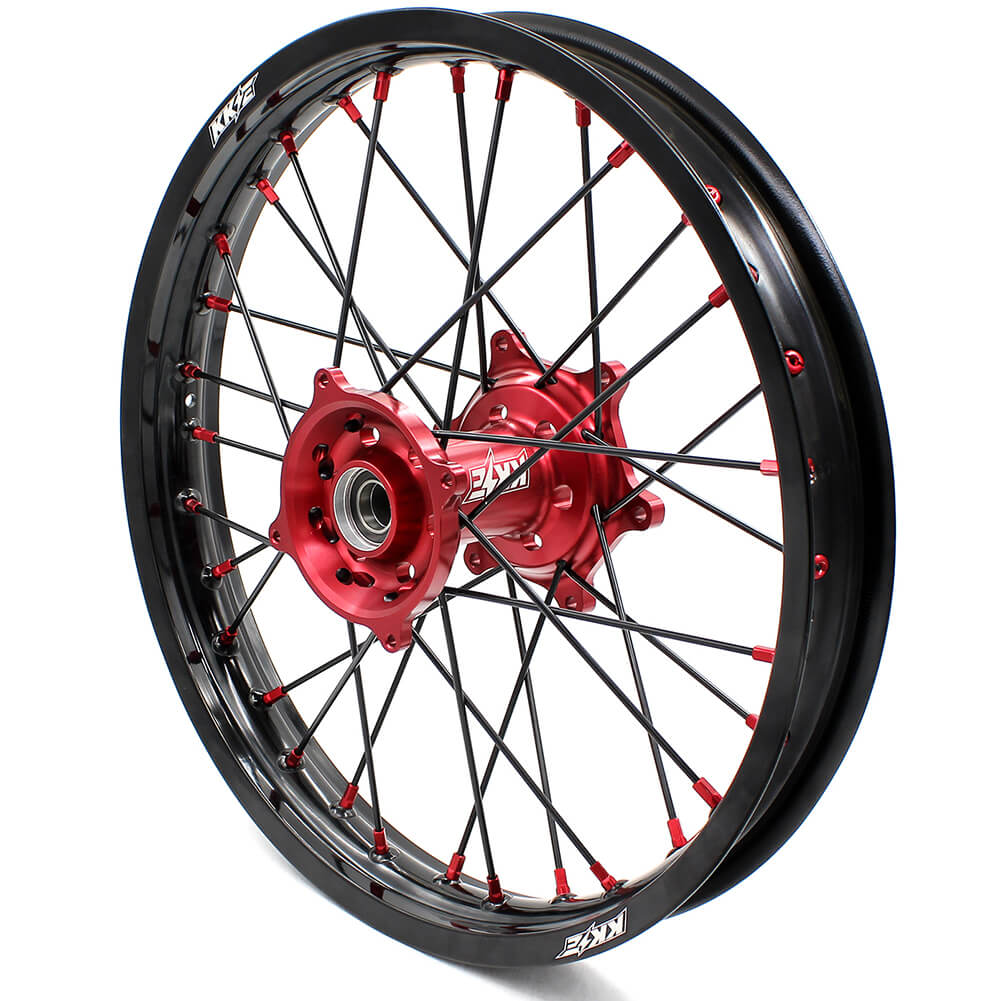 KKE 21in. 19in. or 21in. 18in. Motorcycle Spoked Wheels Rims For HONDA CRF250R 2004-2013 CRF450R 2002-2012