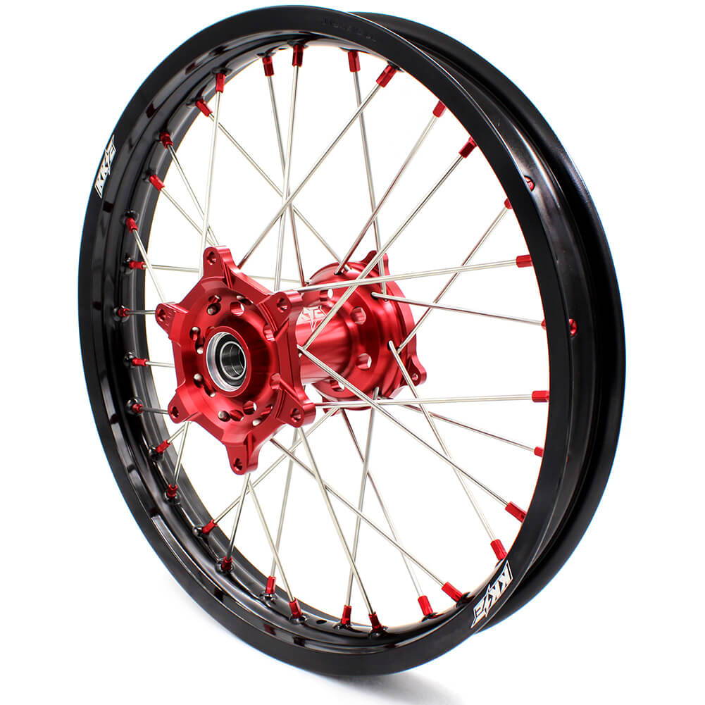 KKE 21" 19" or 21" 18" Spoke Wheels Rims For HONDA CRF250R 2004-2013 CRF450R 2002-2012