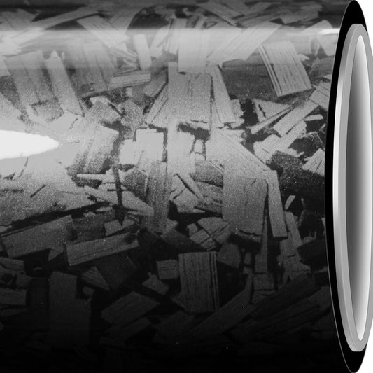 Forged Composite Carbon Vinyl Battery/ Plastics Wrap Roll (1.49ft x 5ft, Black)