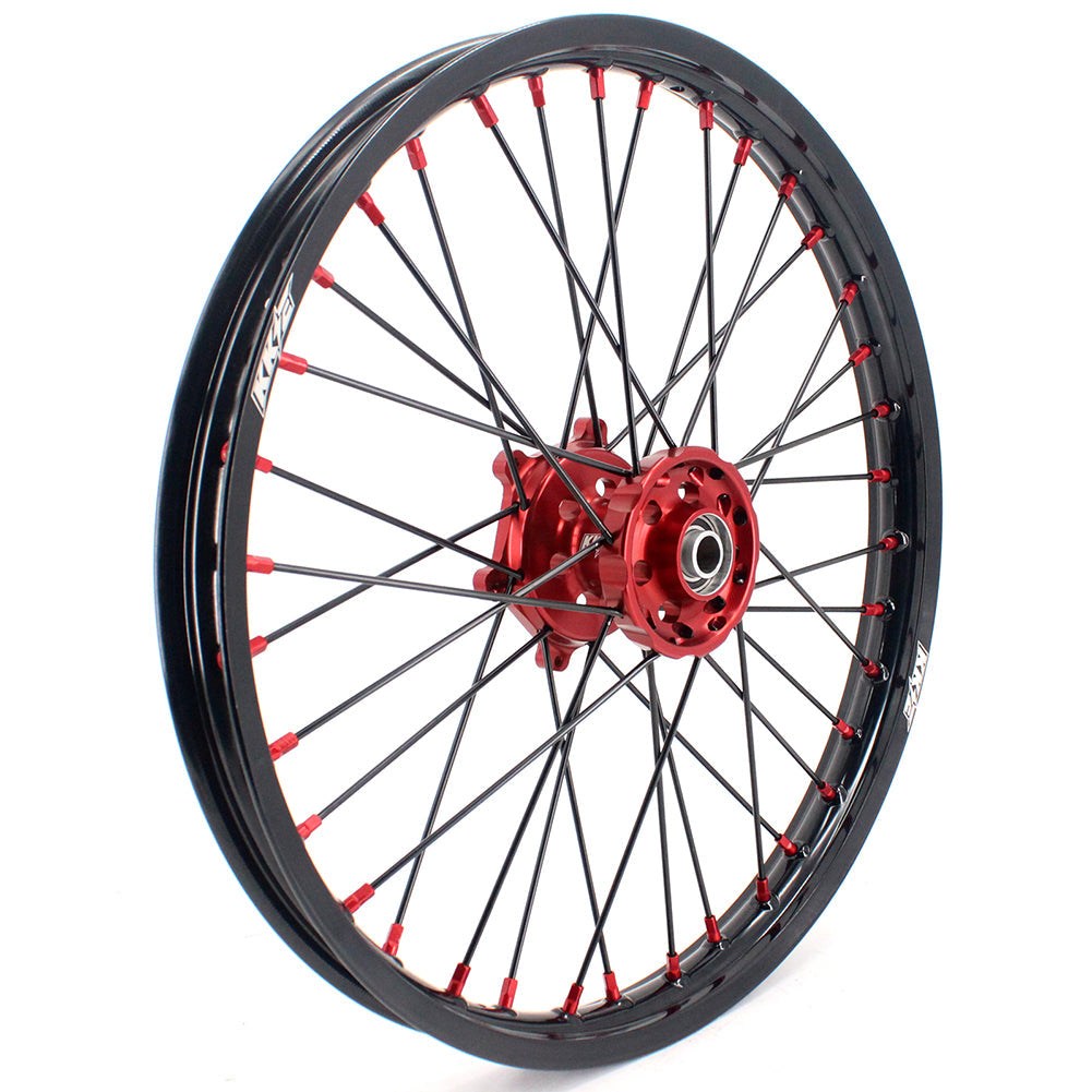 KKE 21 & 19 MX Spoked Race Wheels For SUZUKI RM125 RM250 1996 1997 1998 1999 2000