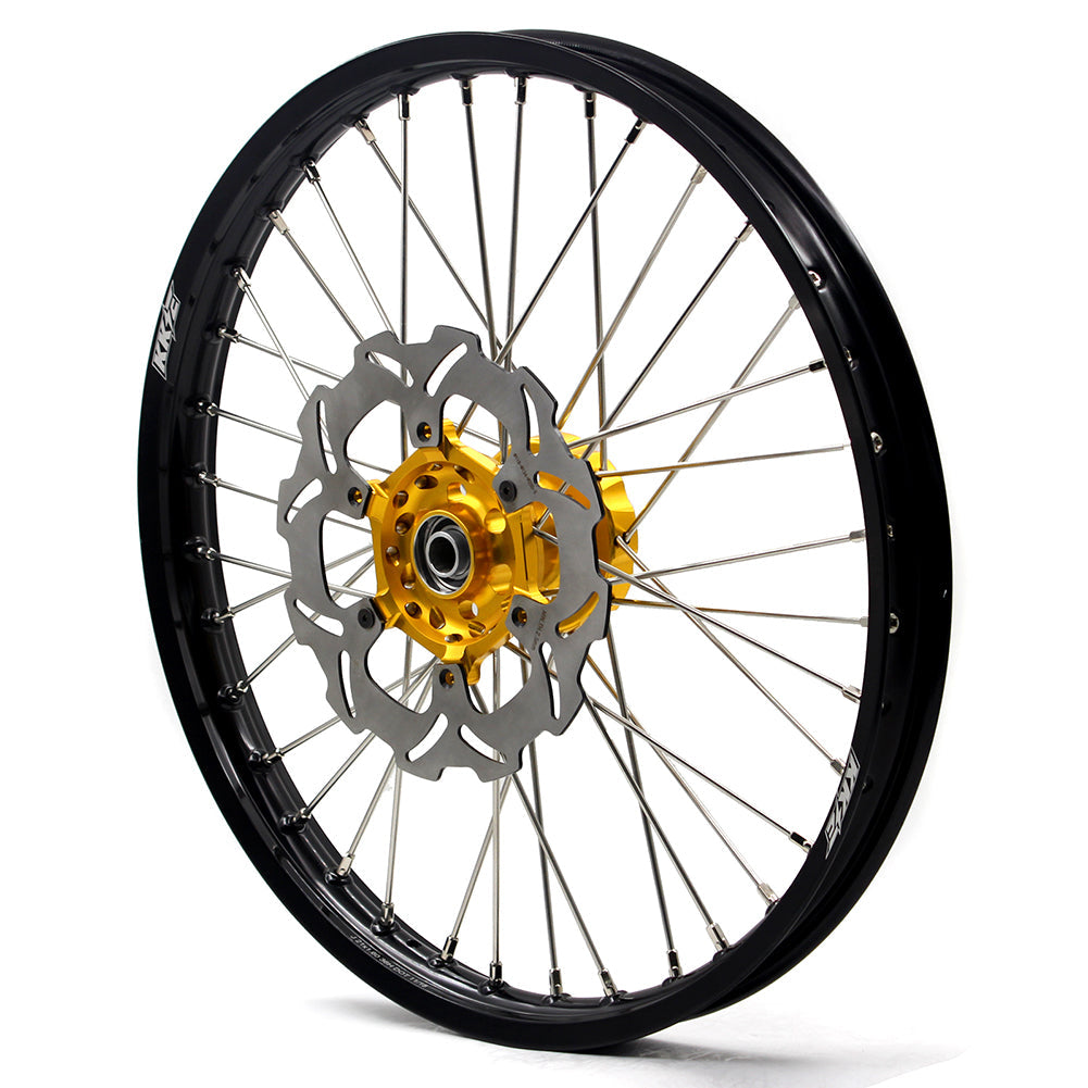 KKE 21 & 19 Wheels for Suzuki RMZ250 2007 RMZ450 2005-2024 Gold&Black
