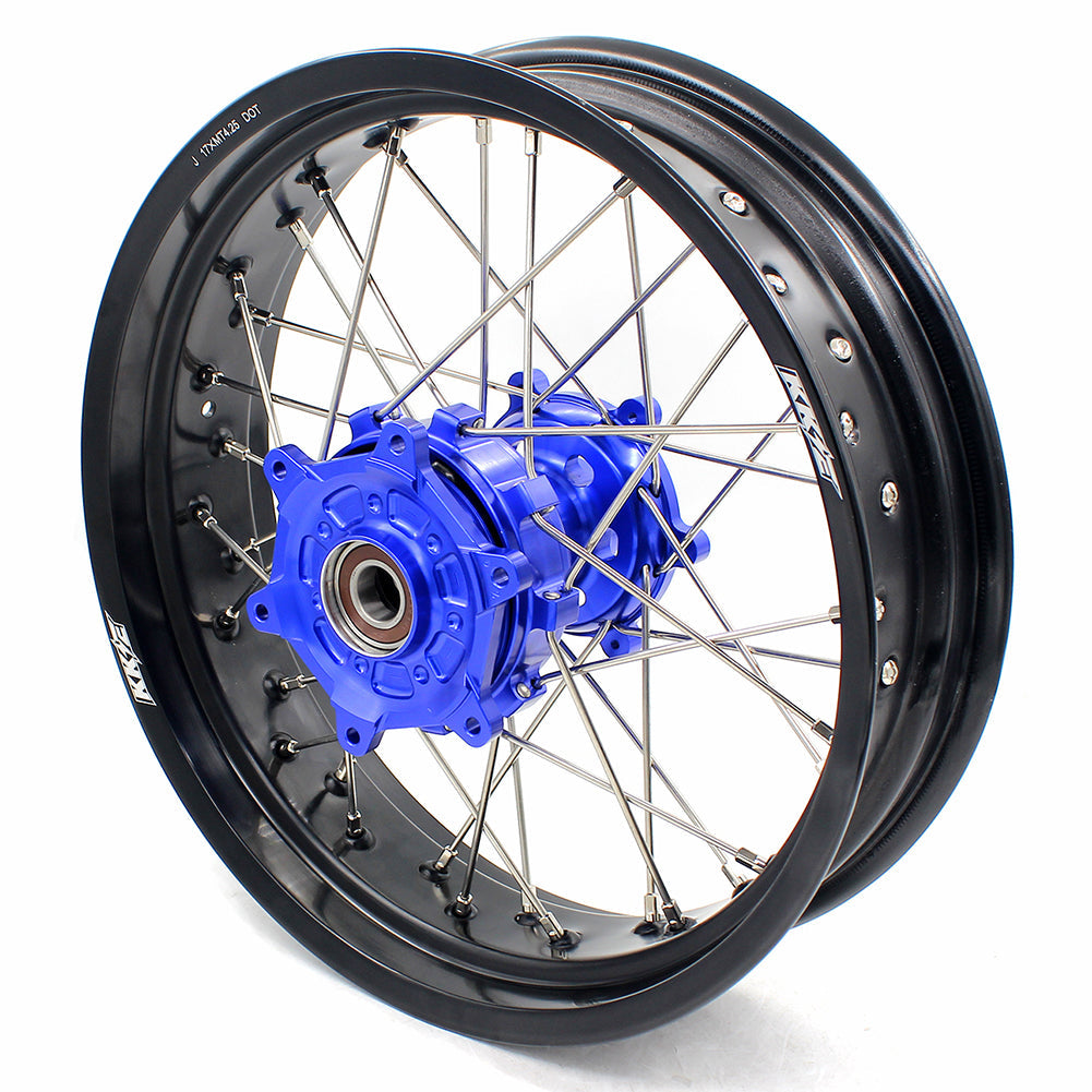KKE 17 Inch CUSH Drive on Road Supermoto Wheels Rims For SUZUKI DRZ400SM 2005-2024