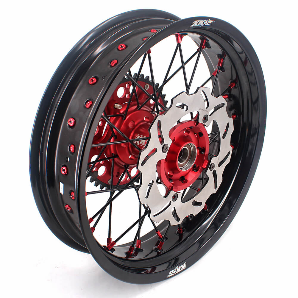KKE 17 Inch Supermoto Wheels Fit for Honda CRF450L 2019-2021 CRF250R CRF450R 2024