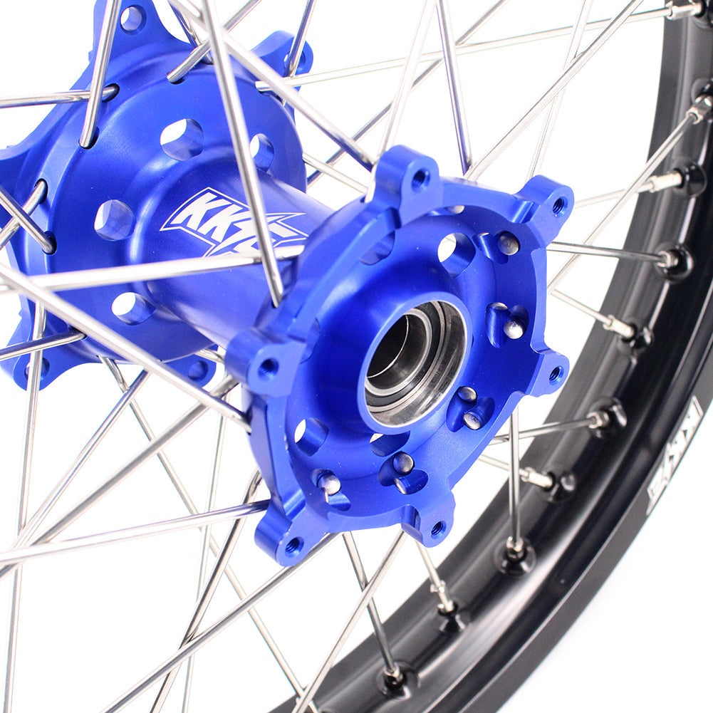 KKE 1.85*19 & 2.15*19 Flat Track Wheels Rim For Yamaha WR250F 2001-2016 WR450F 2003-2015
