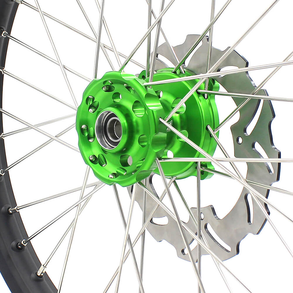 KKE 21/18 Enduro or 21/19 MX Wheels for Kawasaki KX125 KX250 2003-2005 Disc