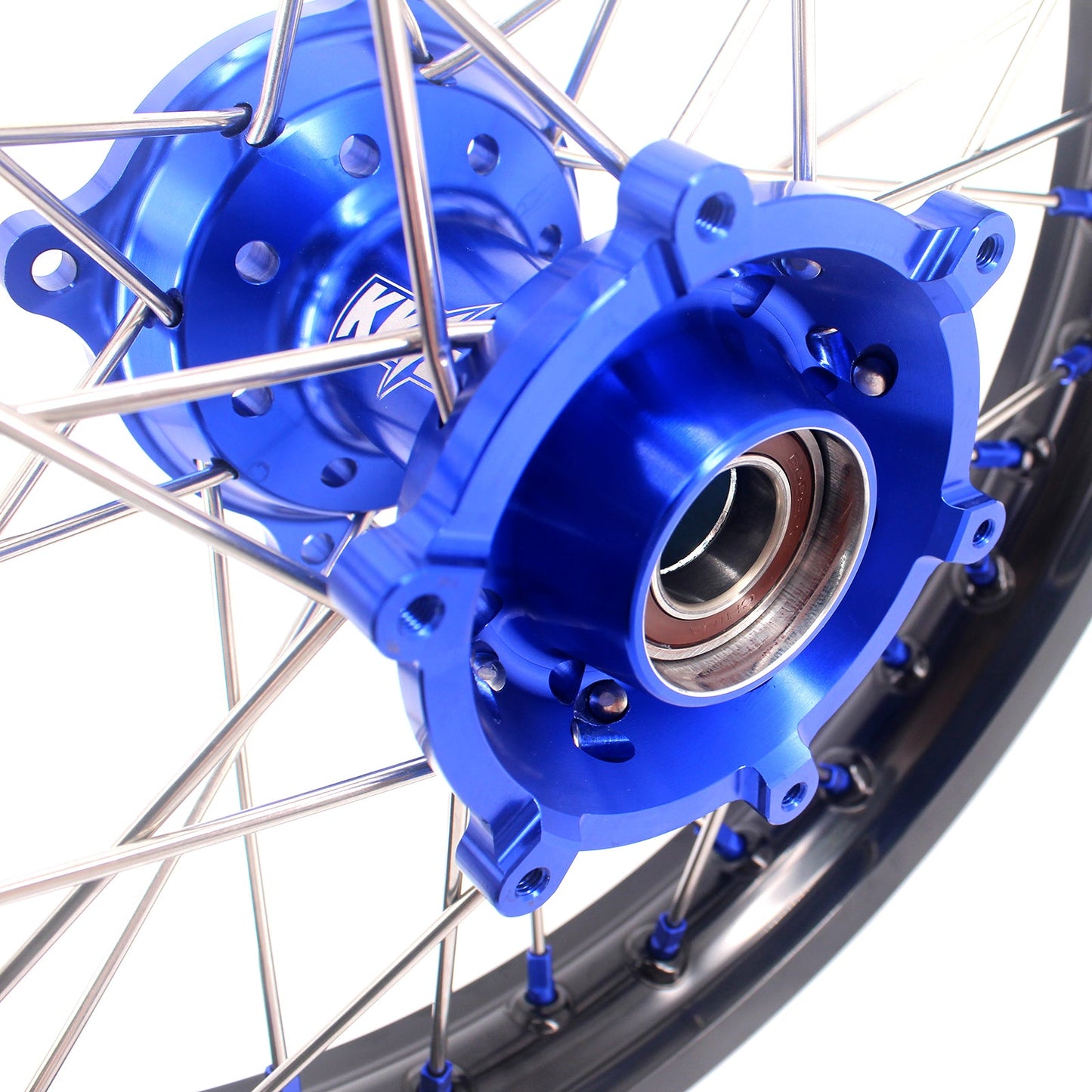KKE 17 & 14 CNC Hub Kid's Big Wheels Rims For KTM SX85 2021-2024 Husqvarna TC85 2021-2024