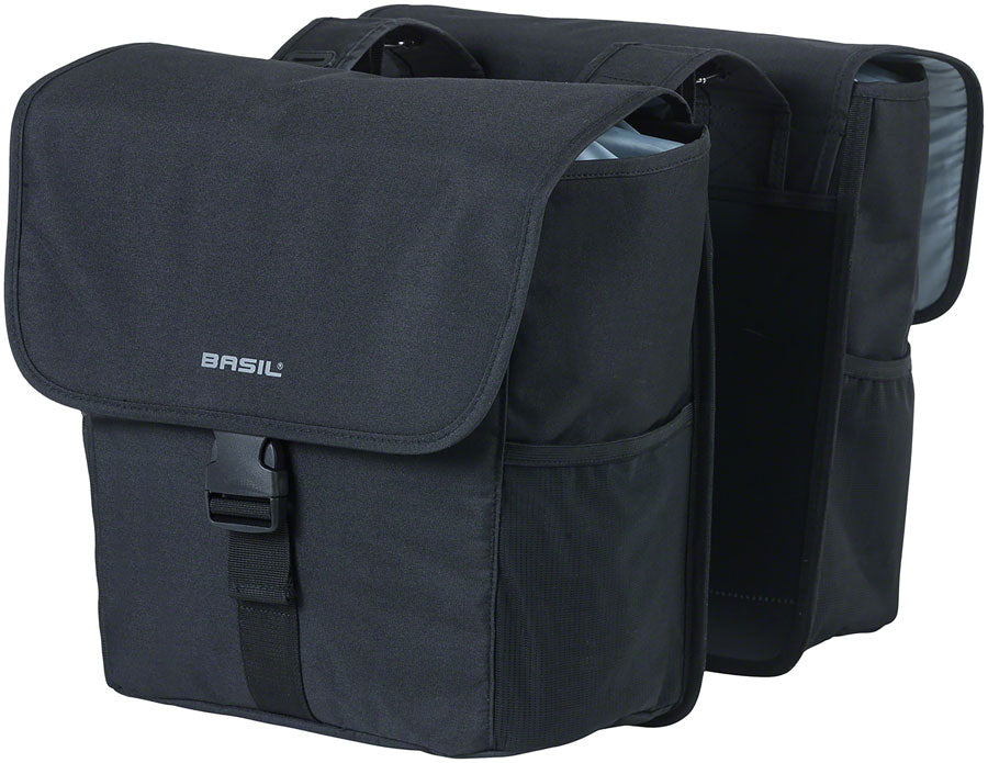 Basil Go Double Pannier - 32L, Black
