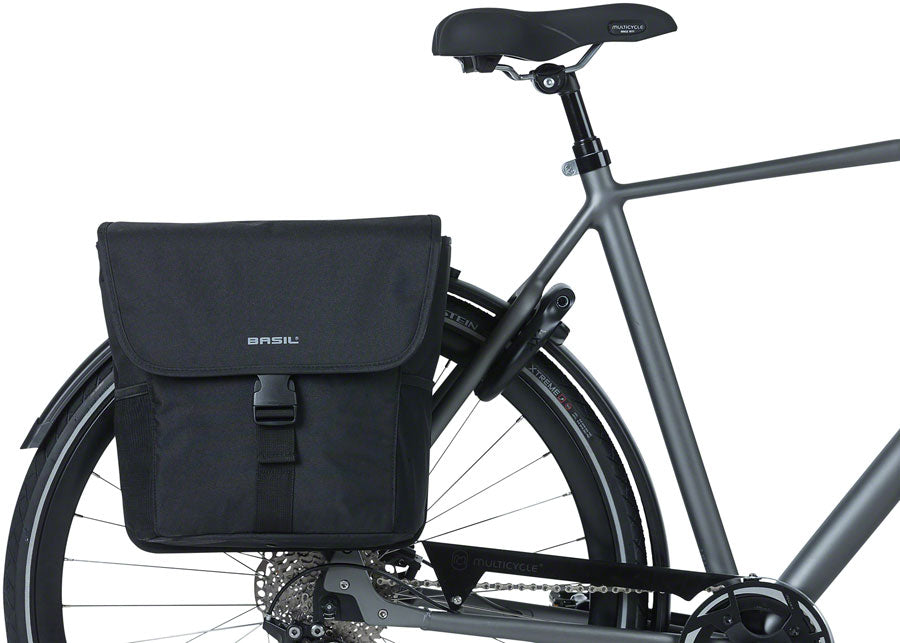 Basil Go Double Pannier - 32L, Black