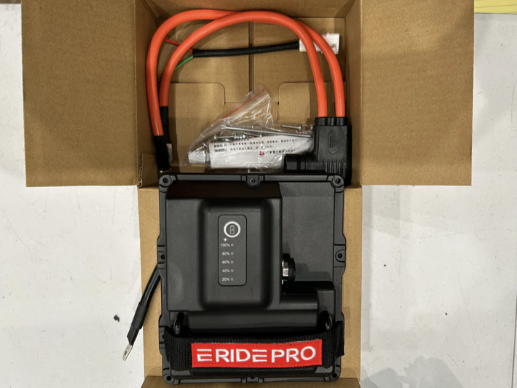 E Ride Pro Battery Lid Cover  W/ Cable