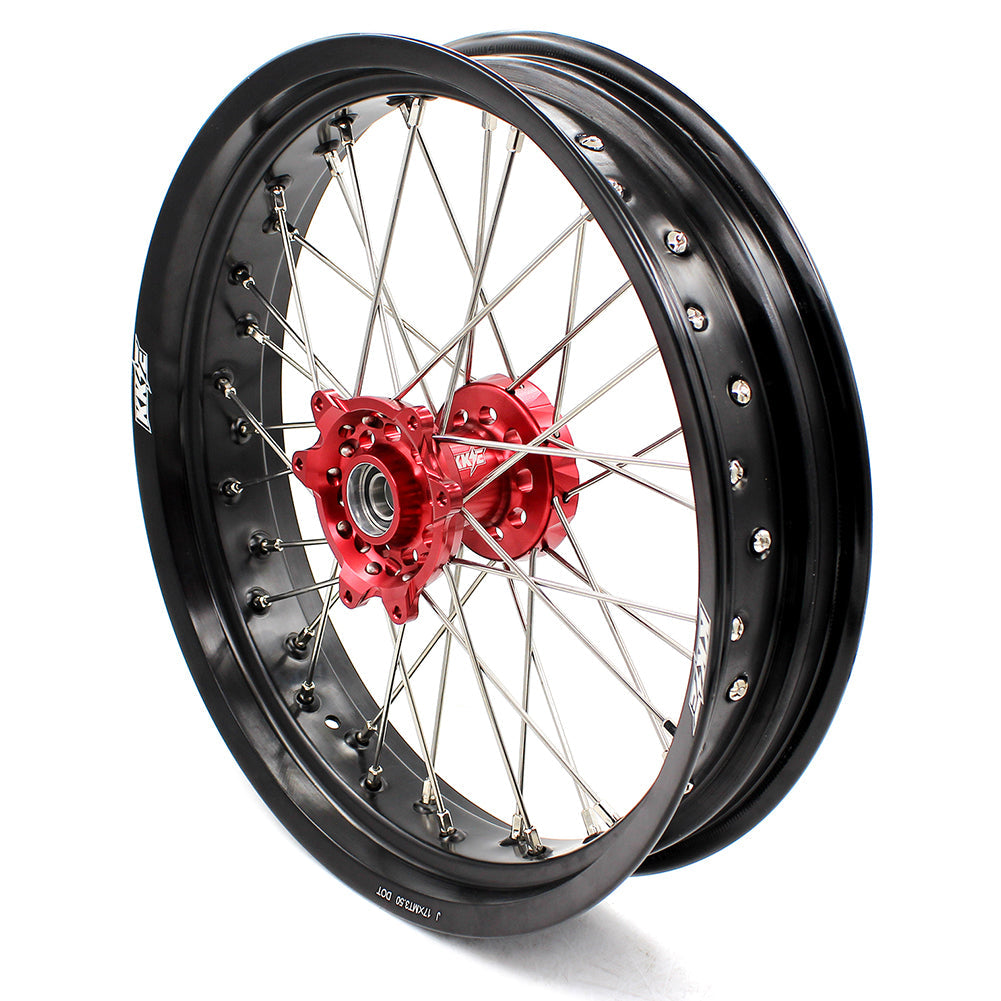KKE 3.5 & 4.25 Supermoto Wheels for Honda CRF250R 2014-2025 CRF450R 2013-2025 CRF450X 2019-2025