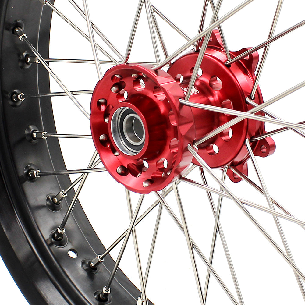 KKE 3.5 & 4.25 Supermoto Wheels for Honda CRF250R 2014-2025 CRF450R 2013-2025 CRF450X 2019-2025