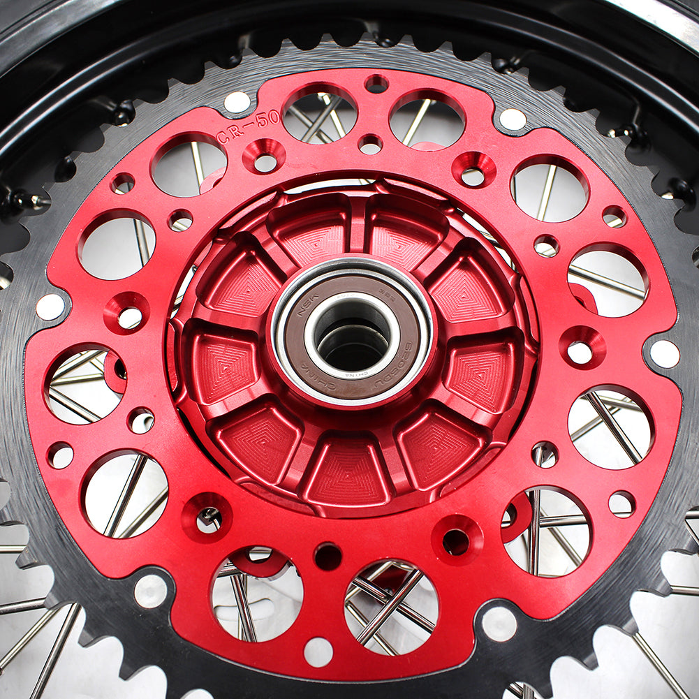 KKE 3.5 & 4.25 Cush Drive Supermoto CST Wheels Rims for Honda XR400R XR600R