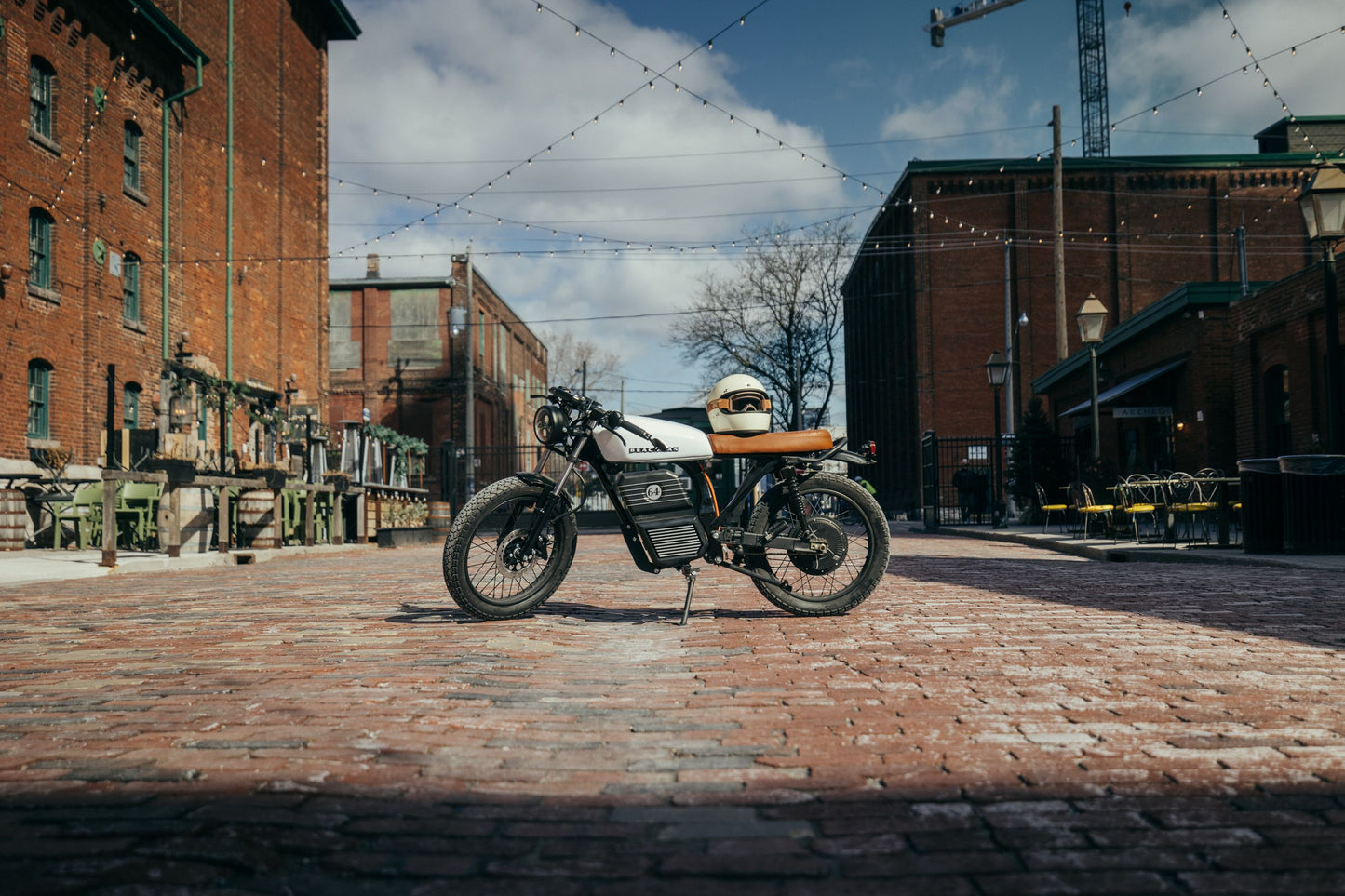Beachman '64 – Electric Moped Cafe Racer