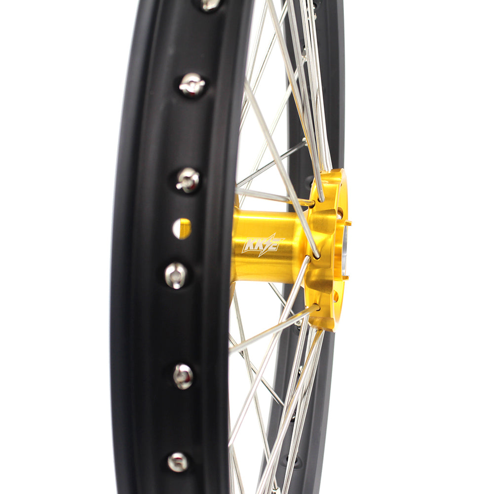 KKE 21 & 19 MX Off Road Wheels For SUZUKI RM125 2001-2007 RM250 2001-2008